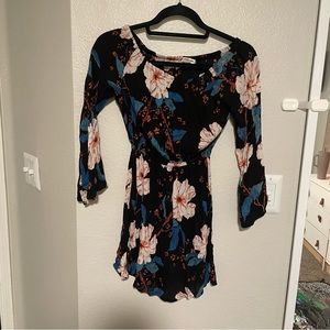 Billabong Off-the-Shoulder Floral Mini Dress